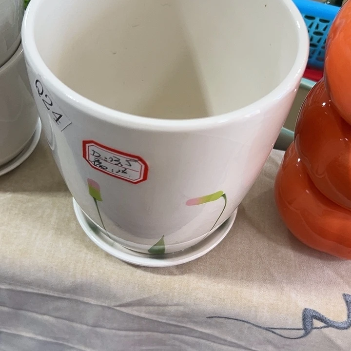 微瑕陶瓷花盆满9.9发