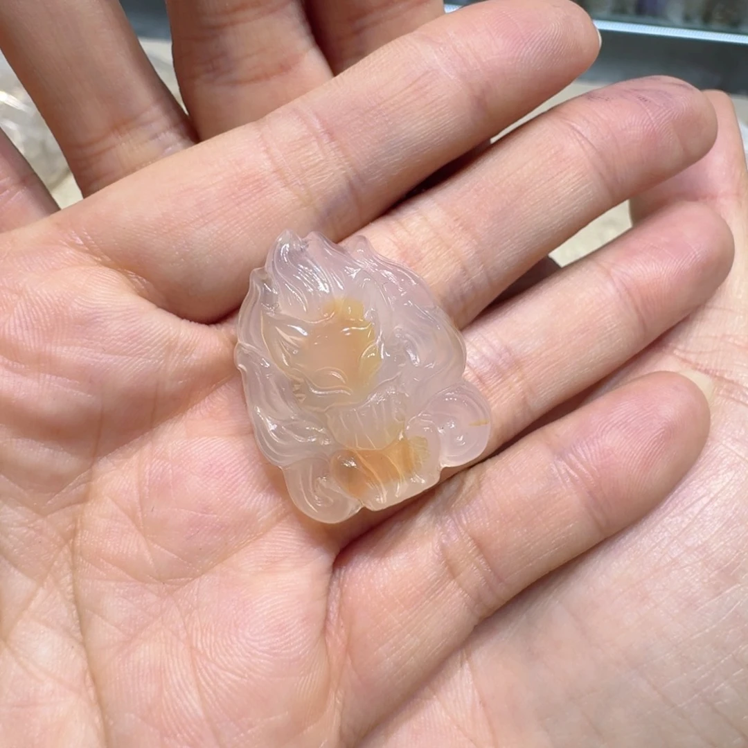 玛瑙/玉髓未镶嵌吊坠(不含链)