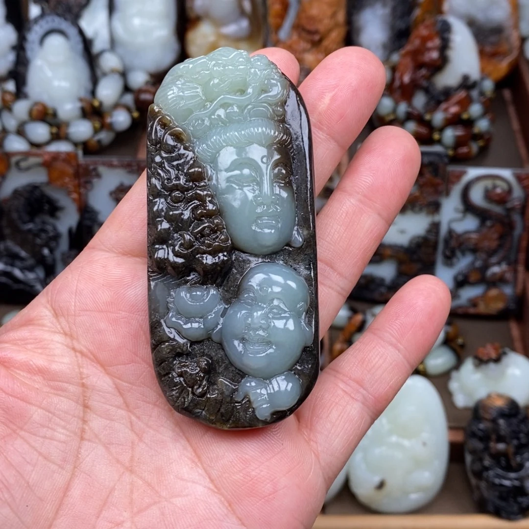 颈饰未镶嵌和田玉