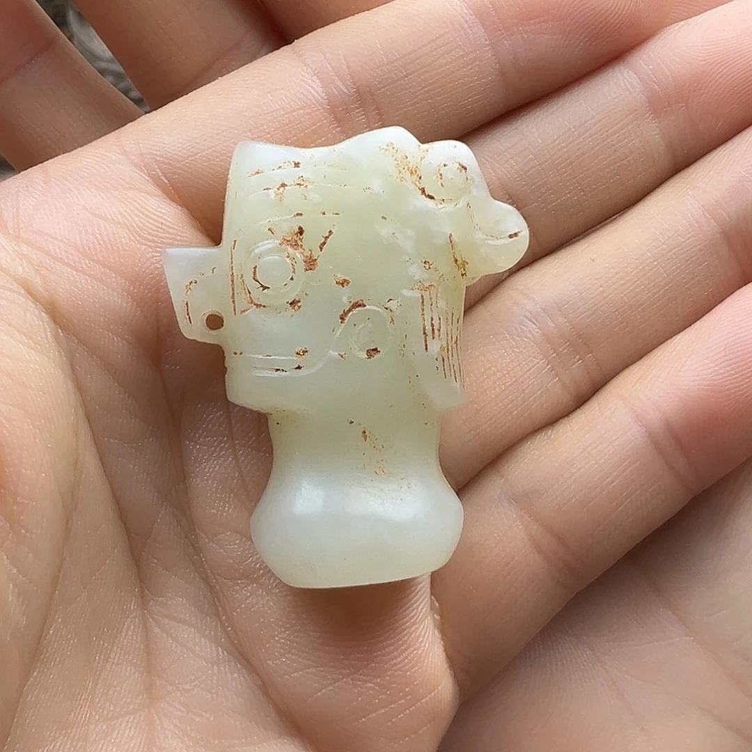 和田玉（糖玉）未镶嵌挂件