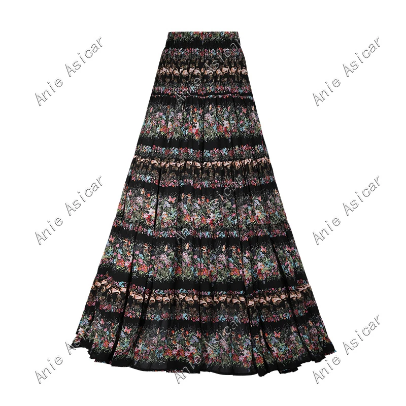 【现货】Q3786 夏季新款2025气质显瘦小众半身裙蛋糕裙