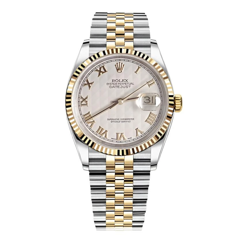 99新 Rolex/劳力士 日志系列/36mm/白宝塔罗马盘/自动机械/单表