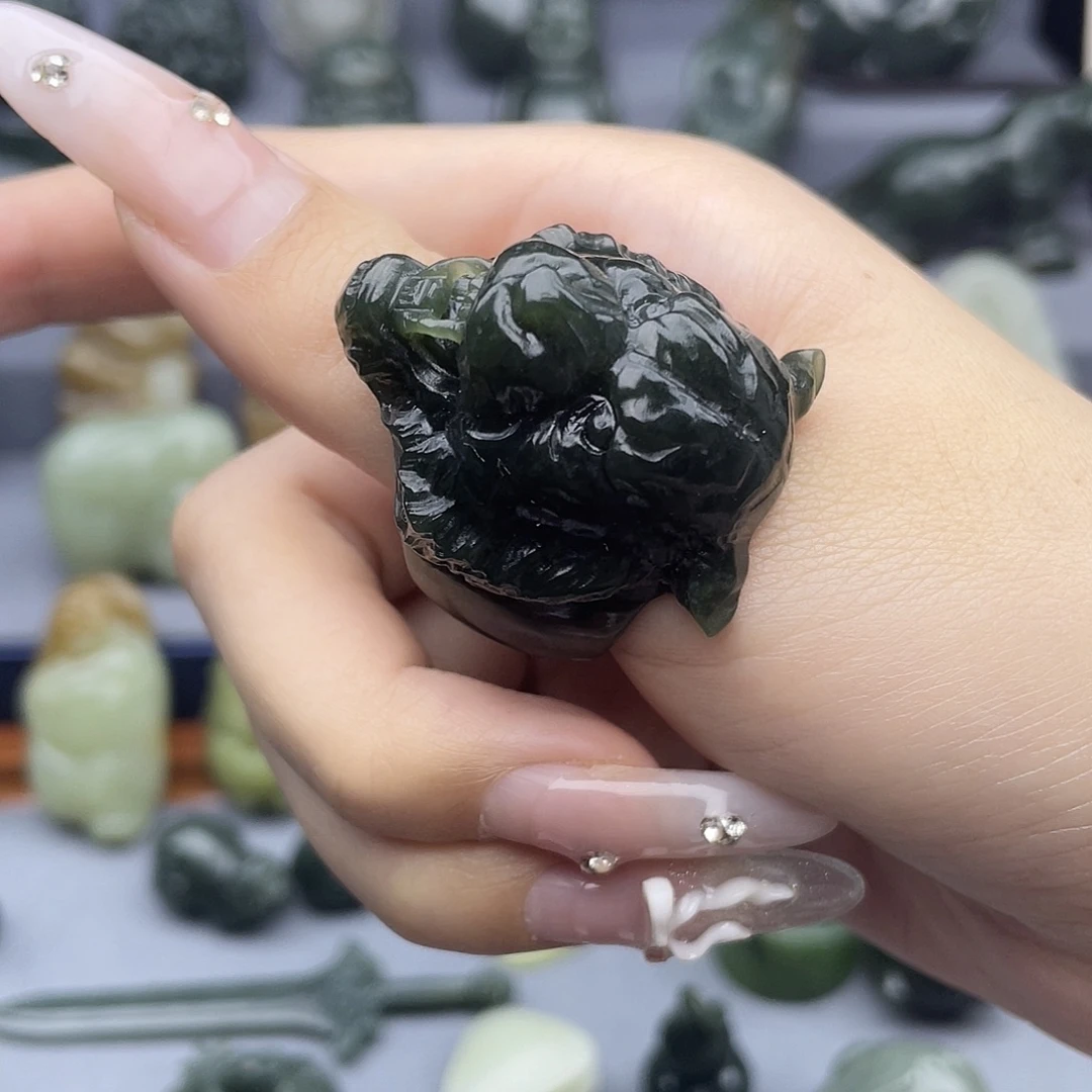 和田玉（糖玉）未镶嵌戒指