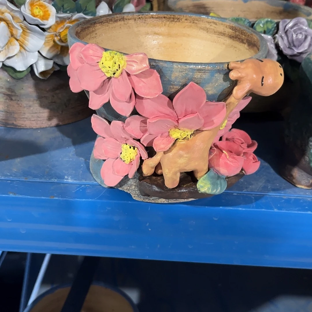 微瑕3 号陶然花器手工花盆