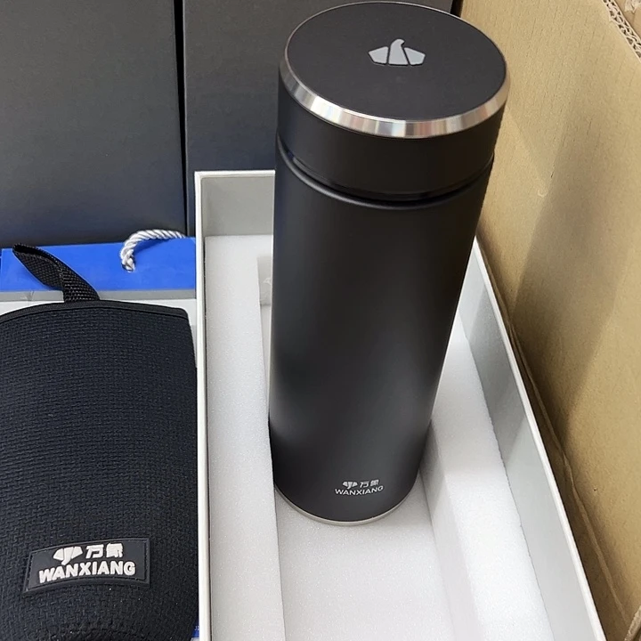 万象保温杯h136-550枪灰色杯套