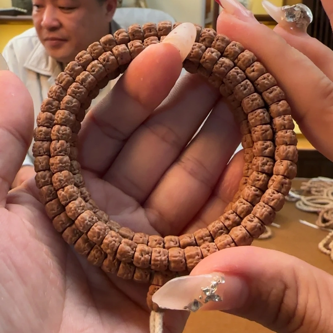 柏香籽/百香籽手串龙切佛手6.5