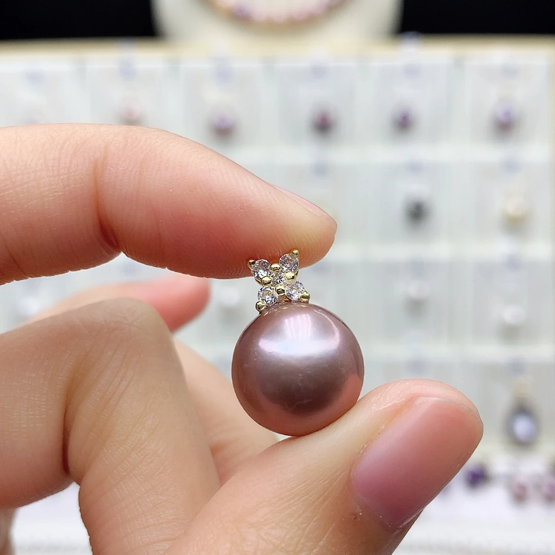 合金颈饰淡水珍珠