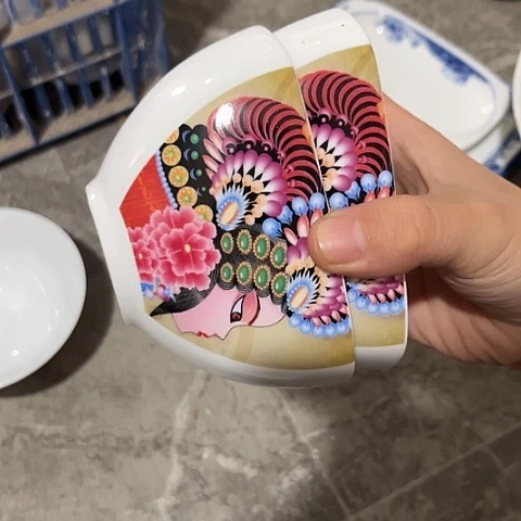 陶瓷4.5寸碗两个陶瓷