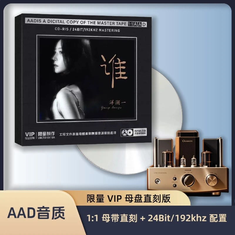 洋澜一cd谁热门流行歌曲大树开盘母带直刻CD无损音质车载碟片经典