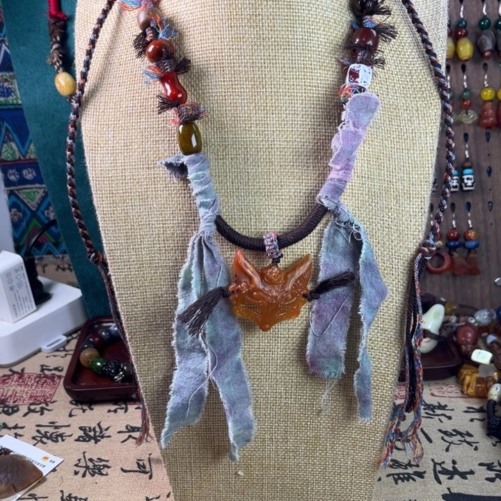 玛瑙/玉髓未镶嵌颈饰