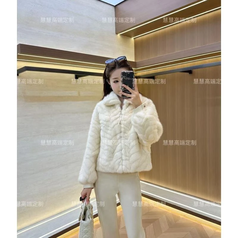 【慧慧】2025新款时尚百搭原创设计师新款 轻奢外套 90156