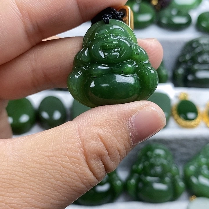 和田玉（碧玉）未镶嵌项链28