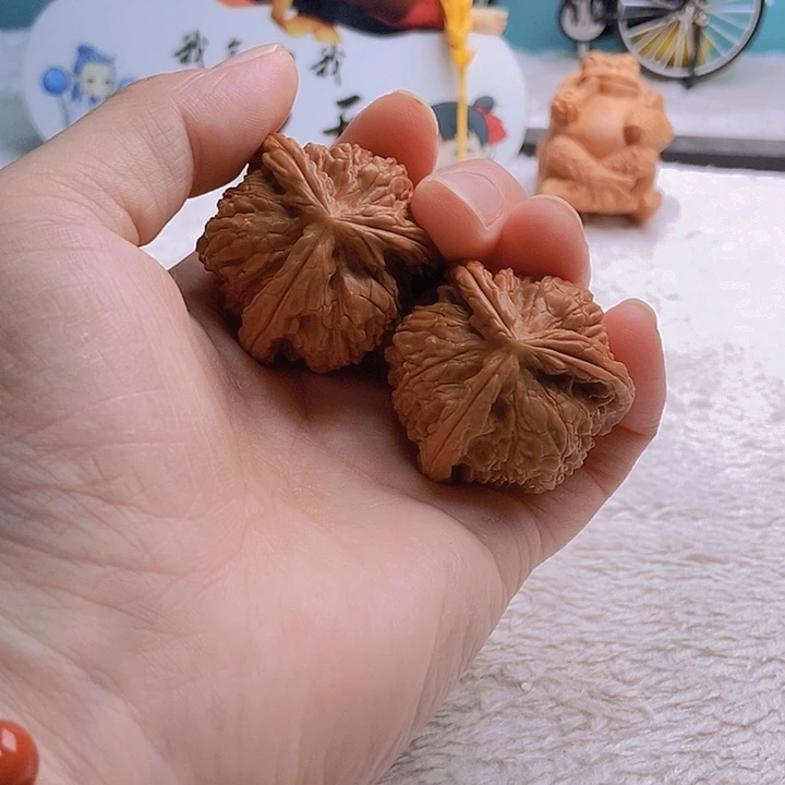 把件文玩核桃欧**明三棱