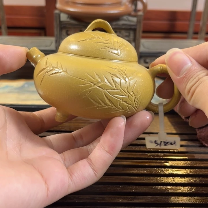紫砂茶壶原矿紫砂半手工制作