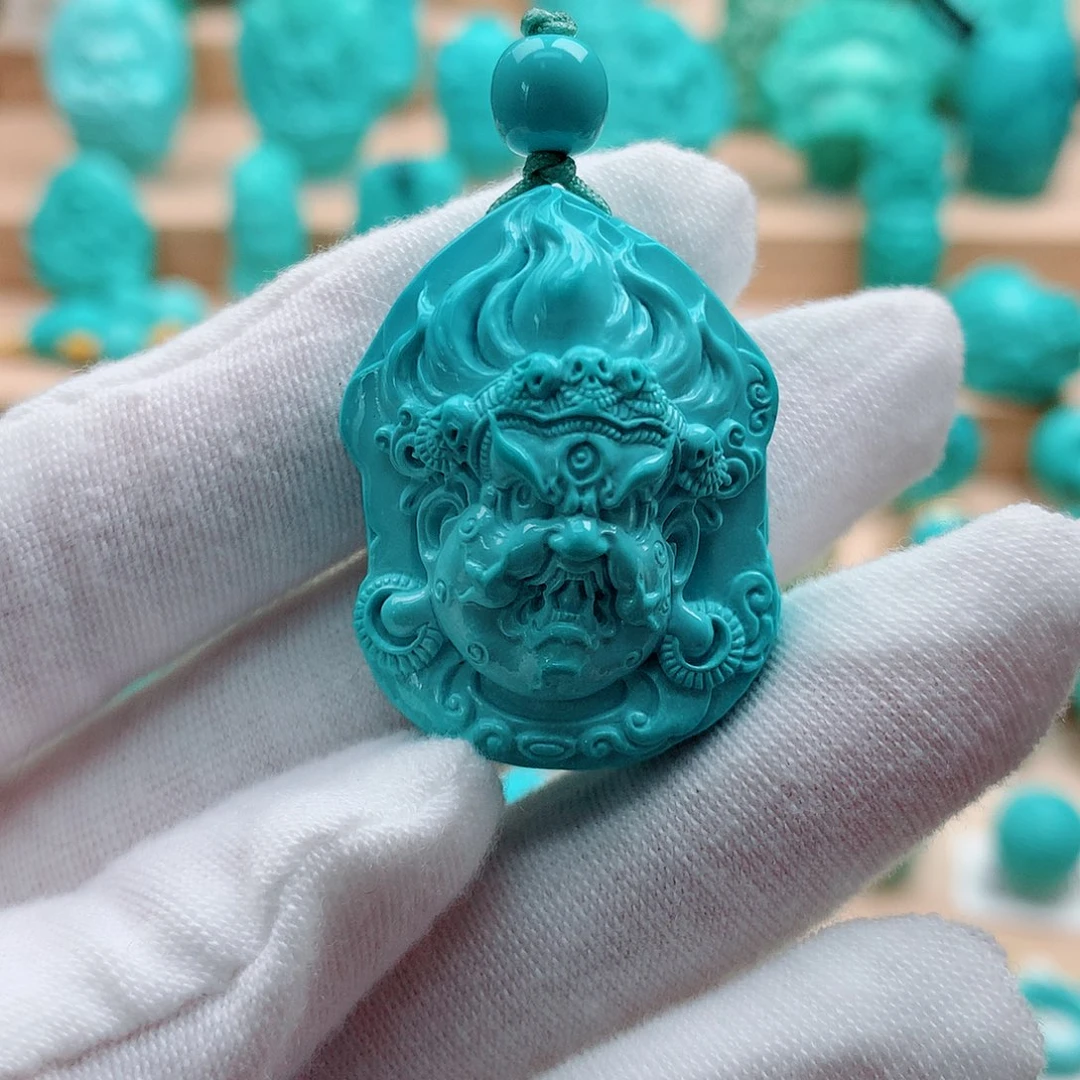 绿松石未镶嵌配饰