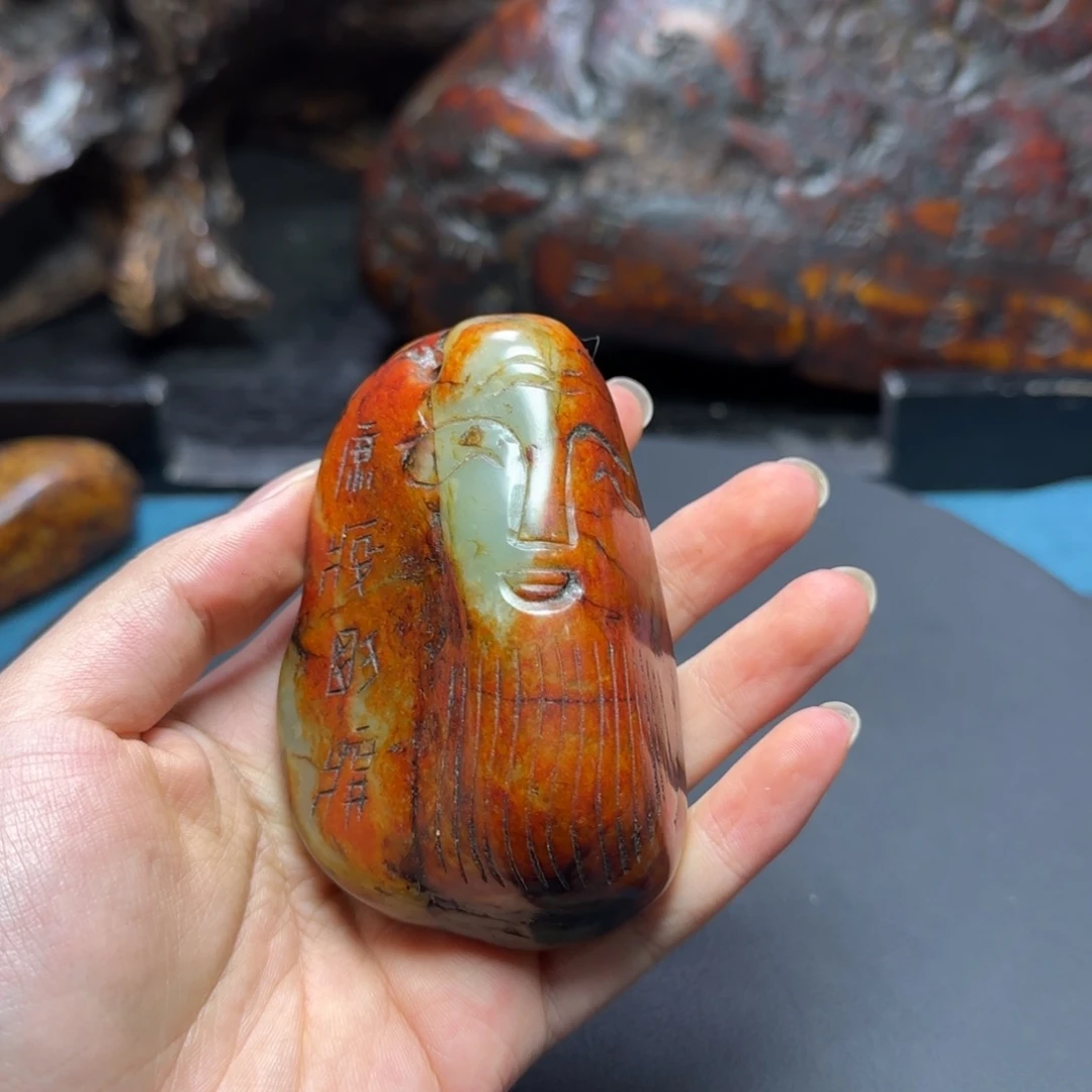 吉***店和田玉（糖玉）未镶嵌挂件