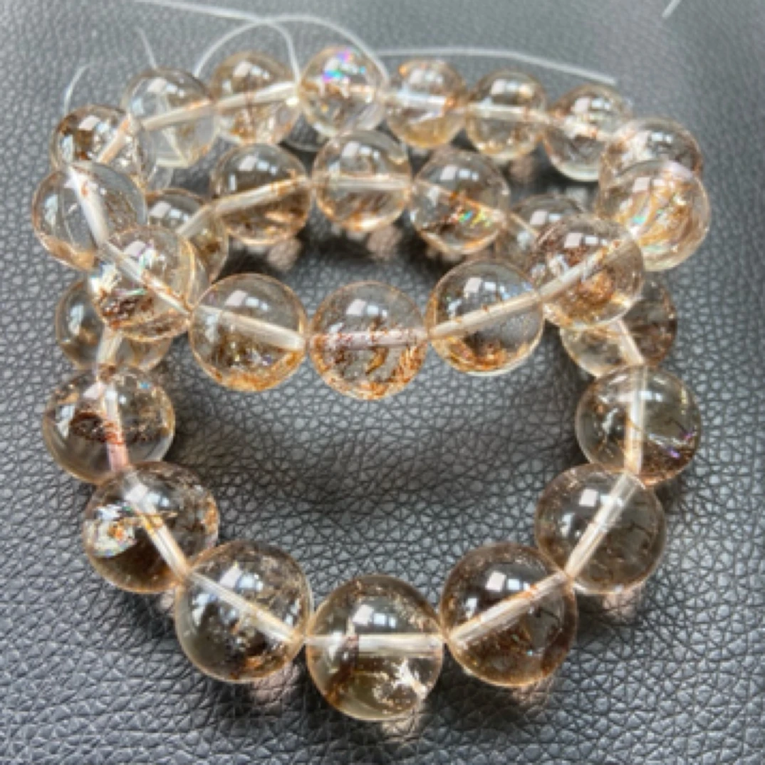 天然水晶金箔锦鲤胶花水晶原矿高冰透体Y955—多样性发其一