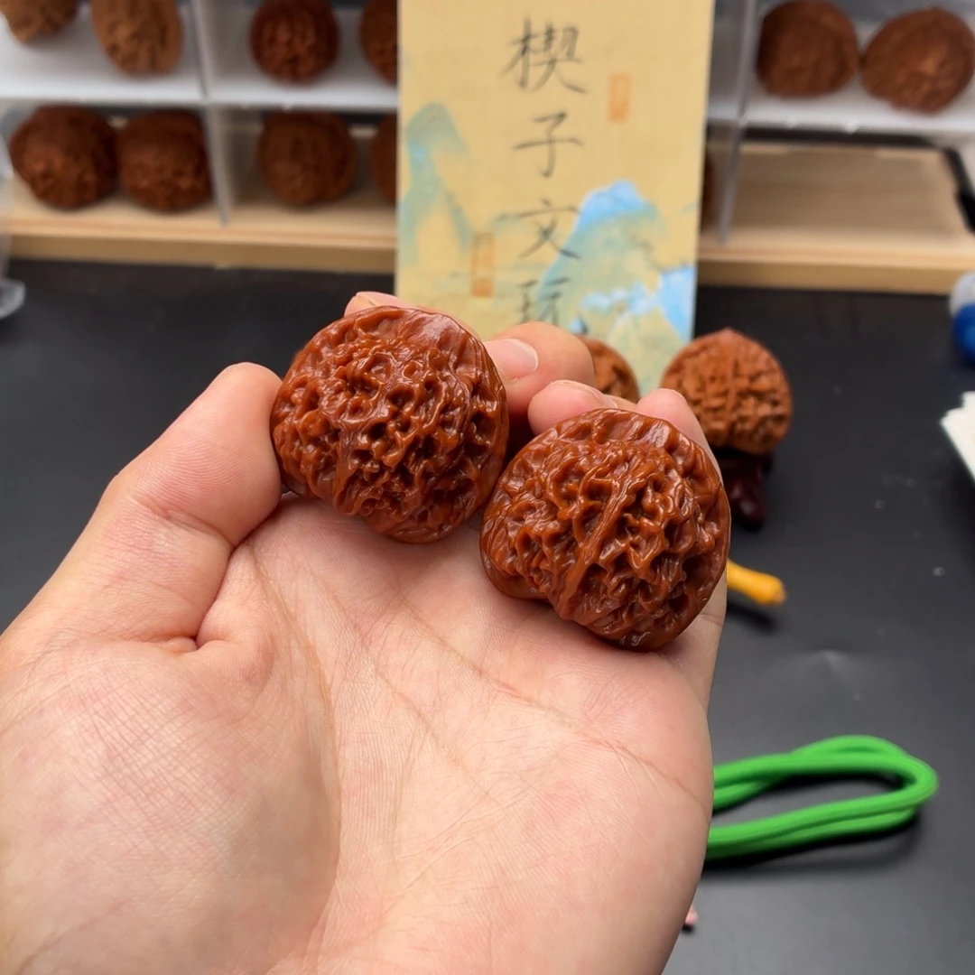 文玩核桃把件原树天地37