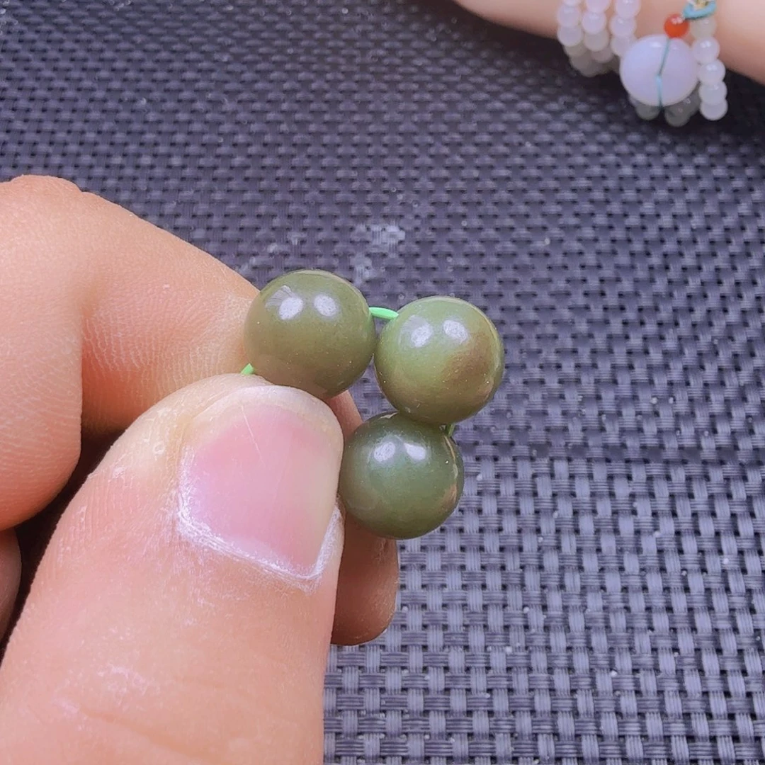 手链未镶嵌和田玉单珠（多样性发一