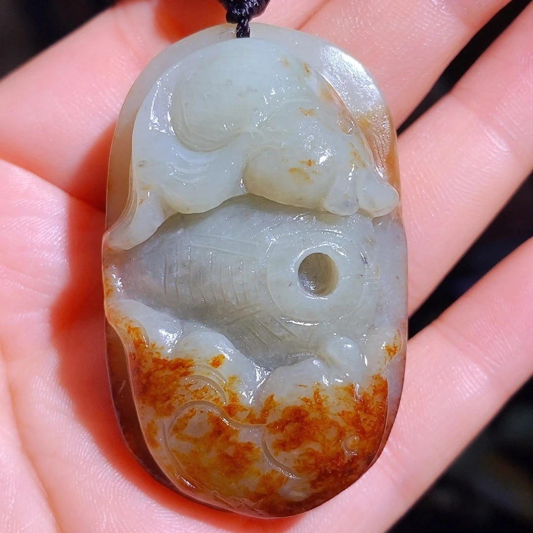 和田玉颈饰未镶嵌