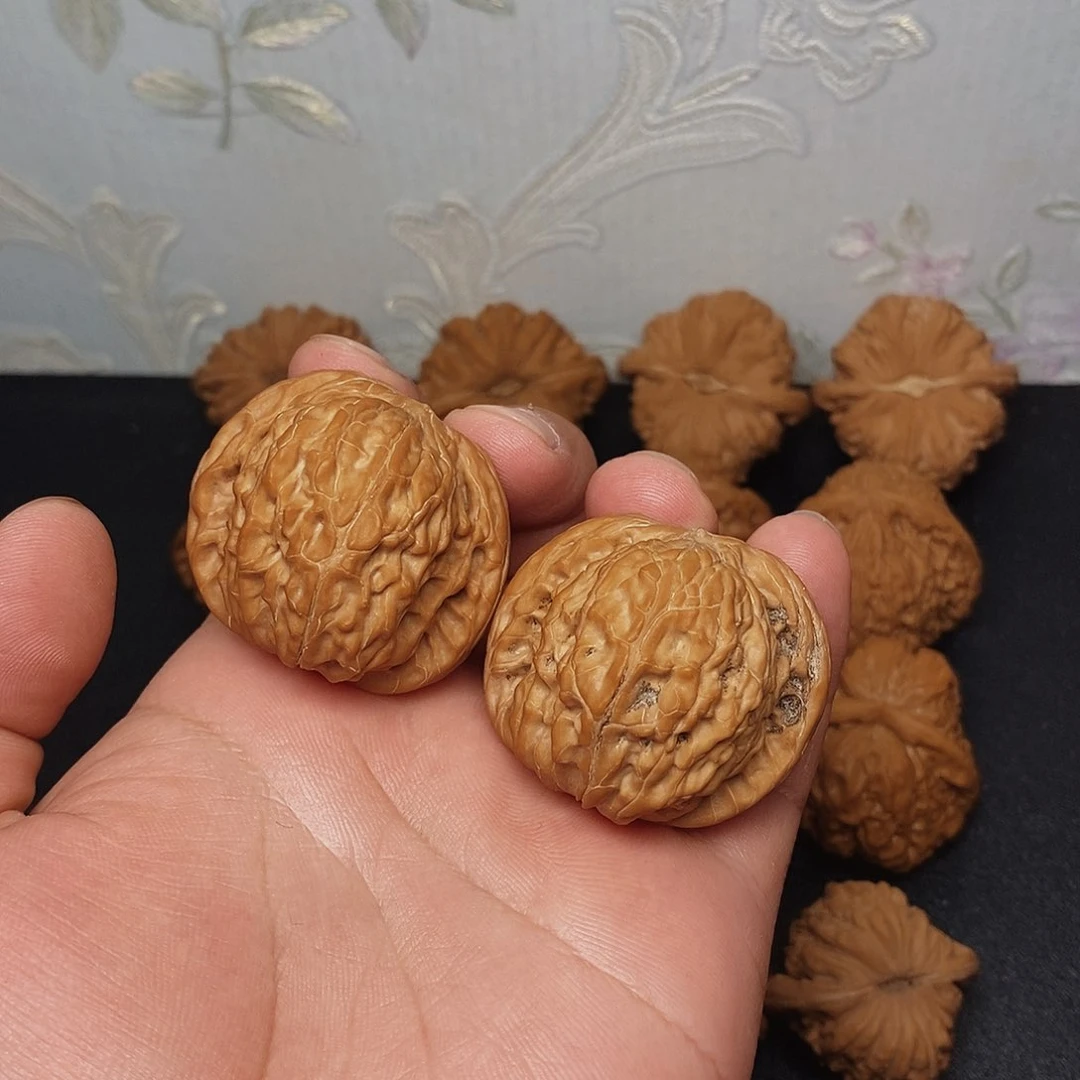 文玩核桃吊坠40磨盘