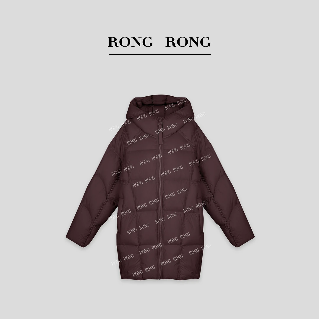 溶溶J【雾冬亮点】RONGRONG 90白鸭绒泡芙感蓬松柔软轻量羽绒服6255