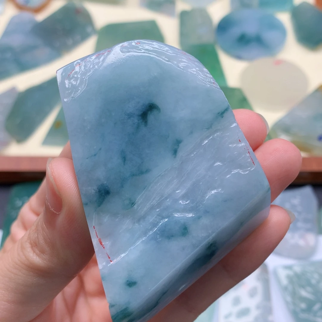 定制翡翠未镶嵌天然缅甸翡翠包工包料