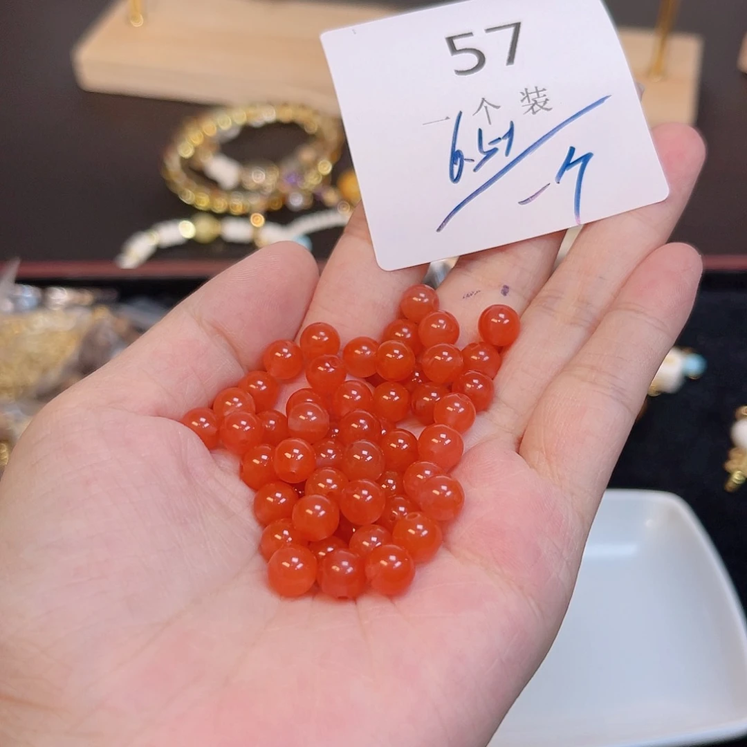 水晶珠宝半成品未镶嵌57 。