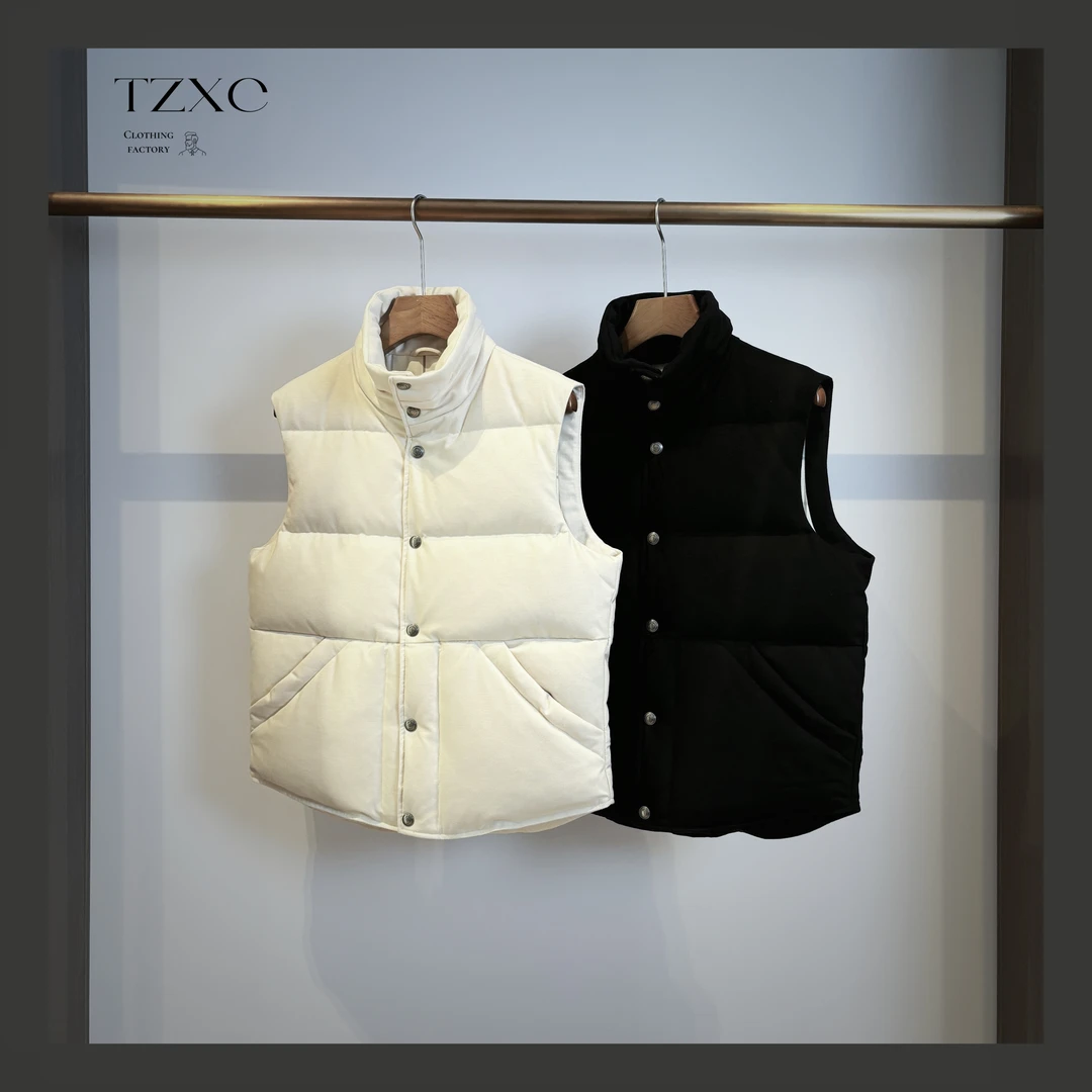 【A03-Z】高奢男装 2024年冬季新款男士休闲鹅绒马甲