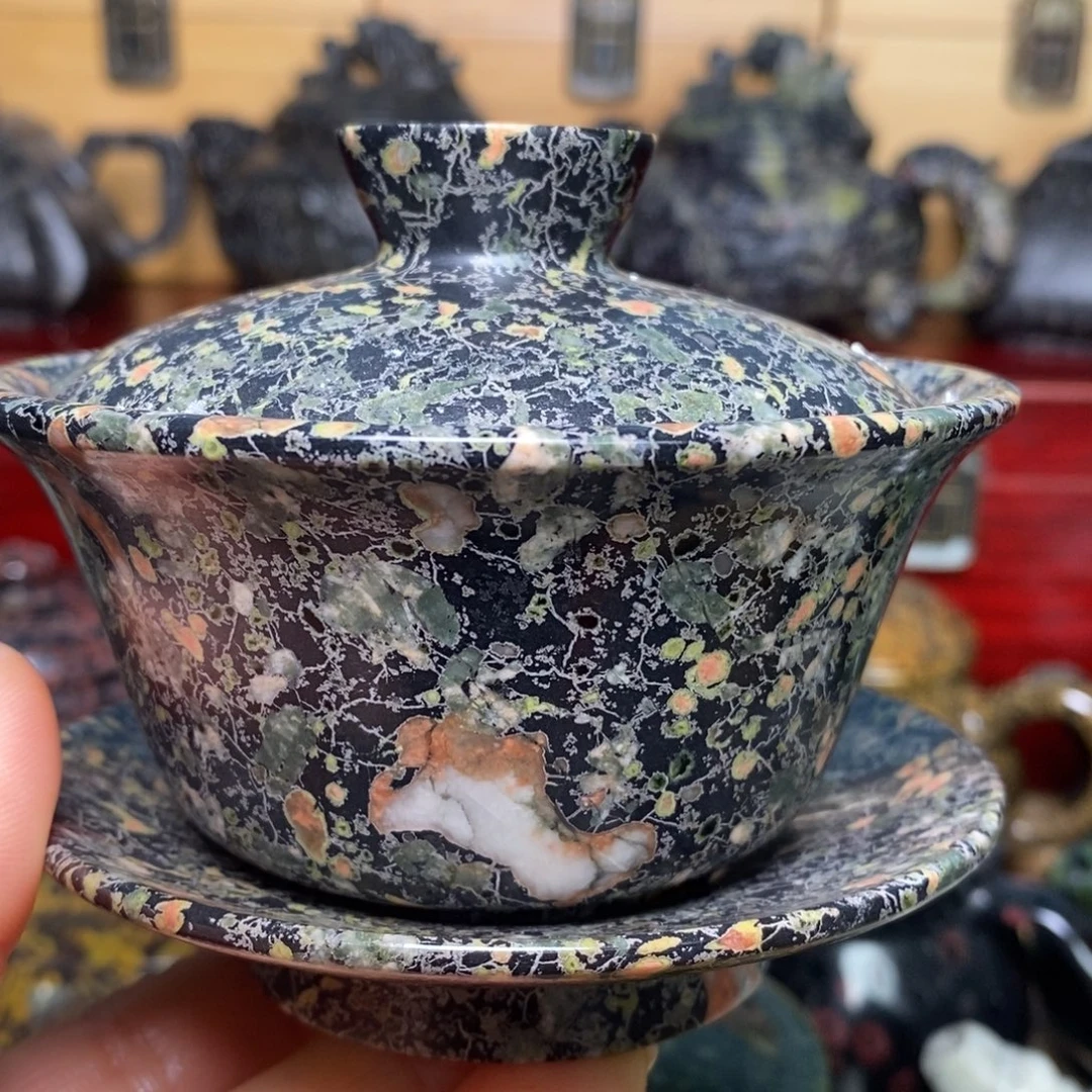 梅花玉福利款盖碗150cc