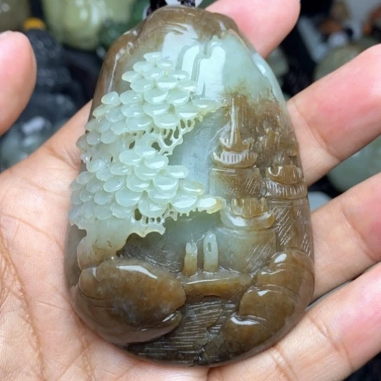 颈饰未镶嵌和田玉