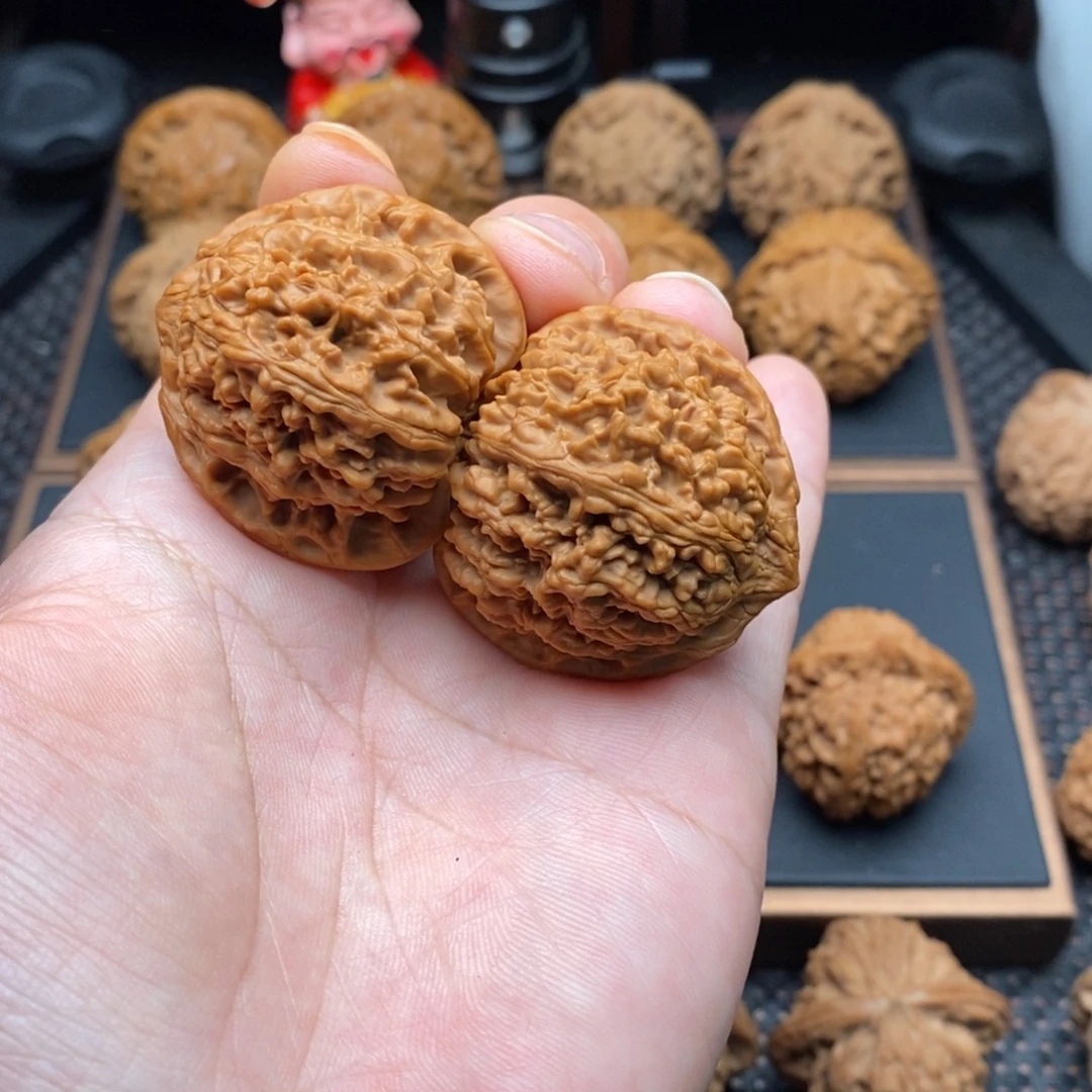 把件文玩核桃全品满天星边肚40尺