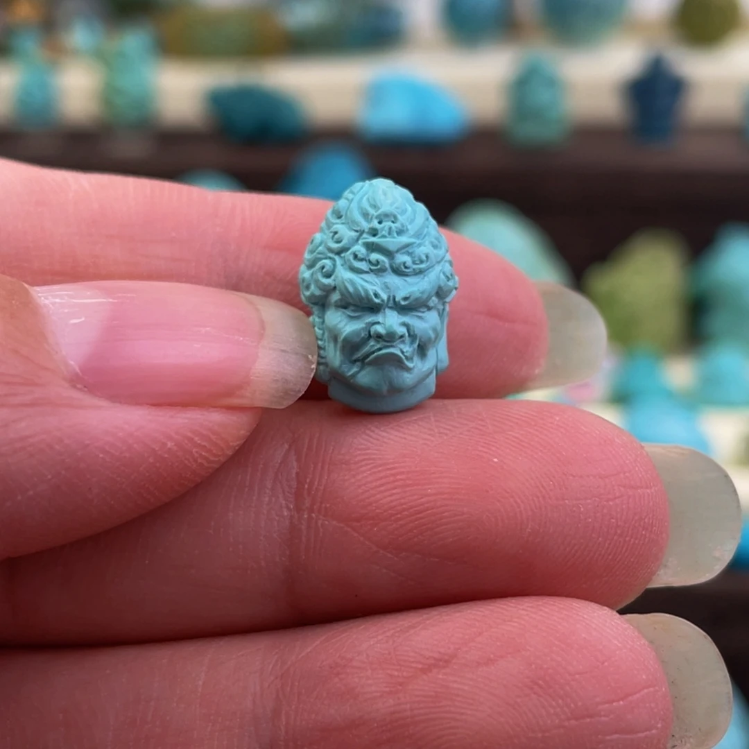 绿松石18K金镶嵌配饰