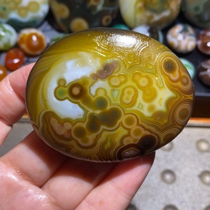 未镶嵌玛瑙/玉髓珠宝半成品