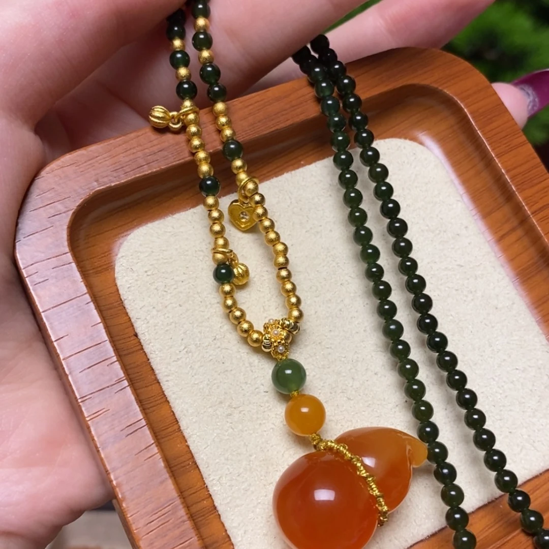 【闪购商品】蜜蜡颈饰未镶嵌项链