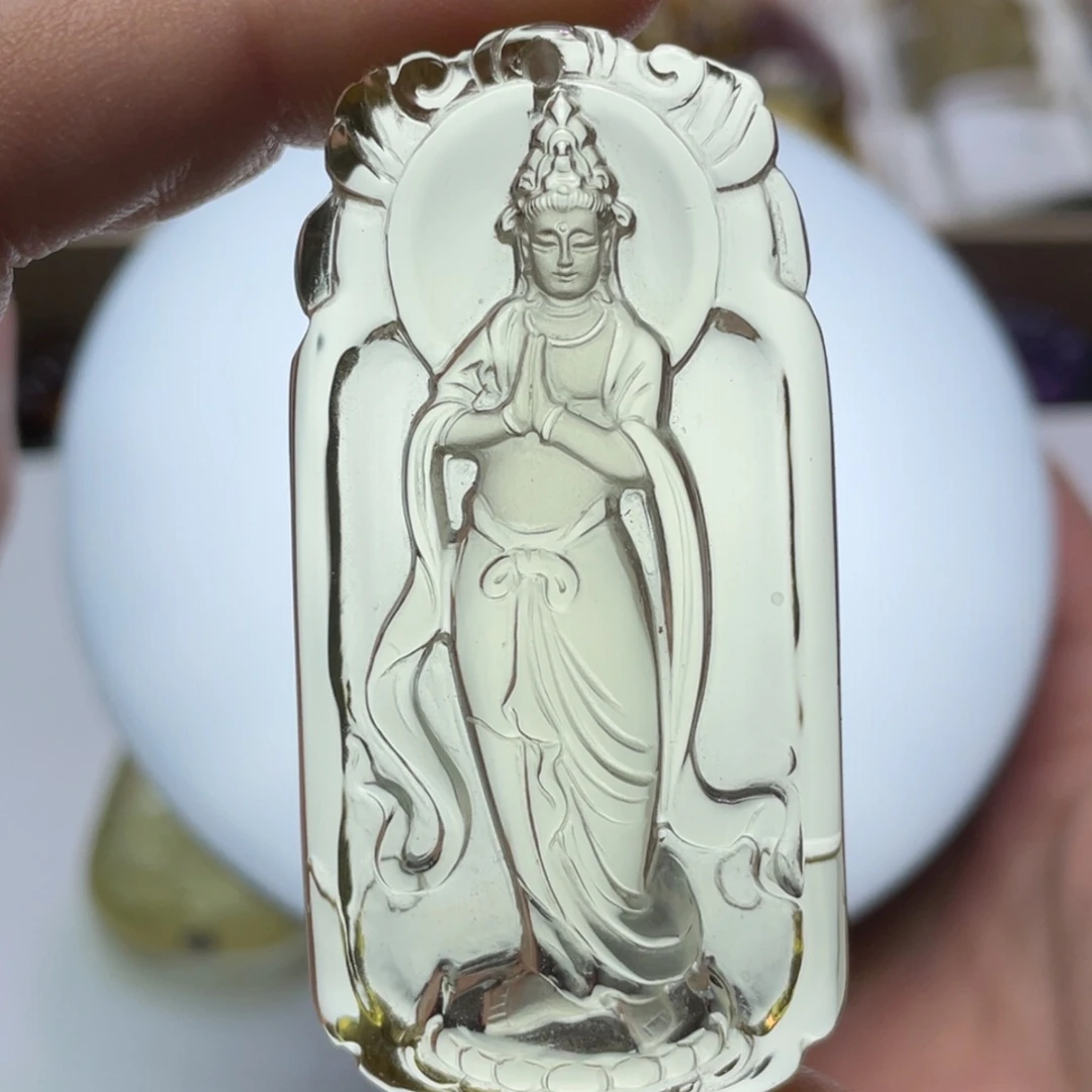 水晶颈饰未镶嵌定制