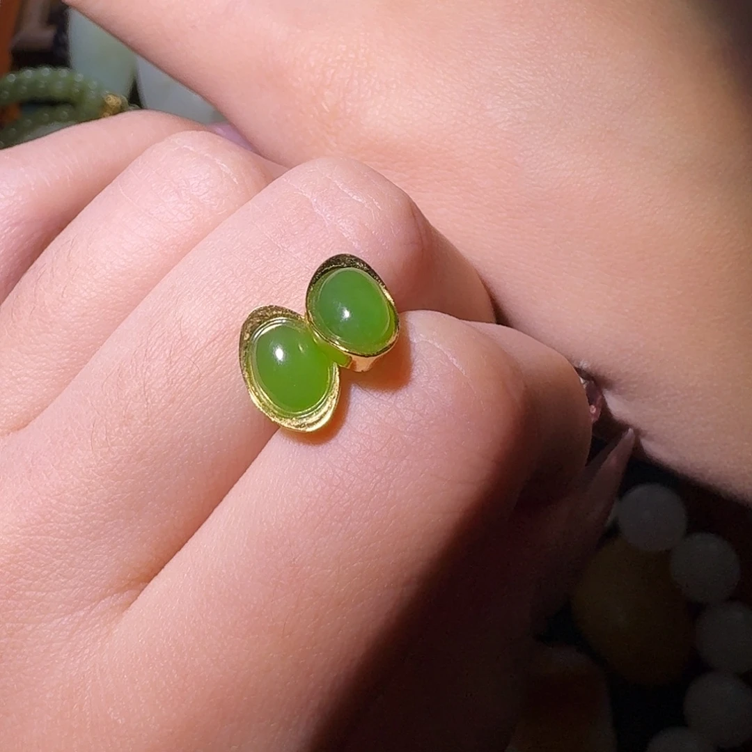 2***d和田玉未镶嵌挂件