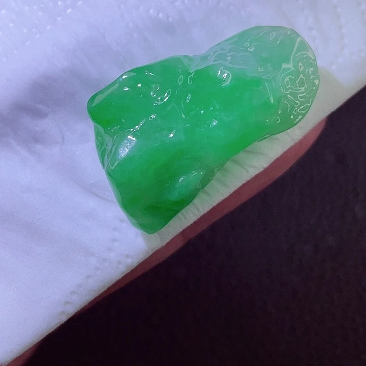 翡翠18K金镶嵌颈饰翡翠