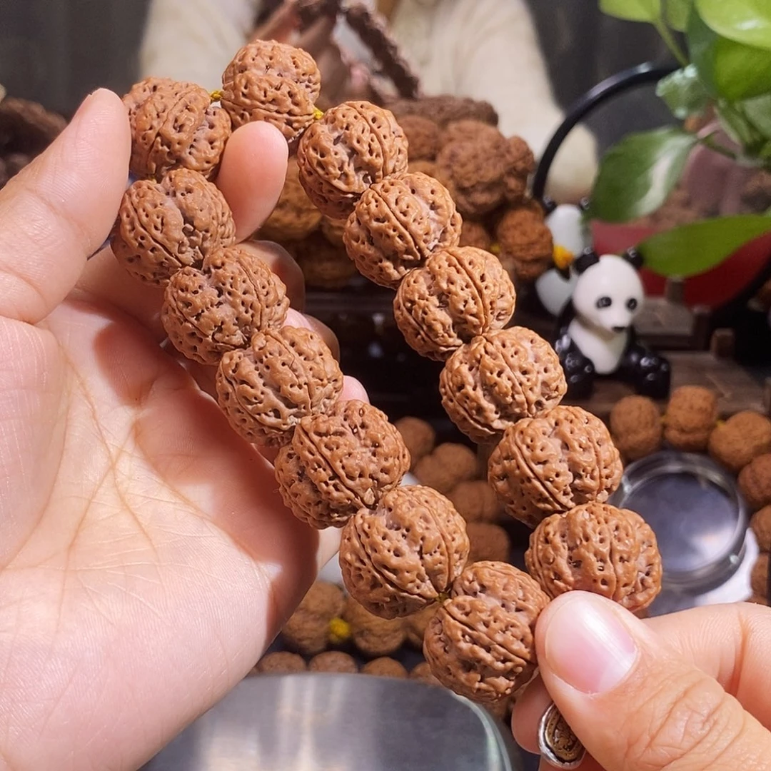 金刚菩提手串地**神龙牙梅花22mm
