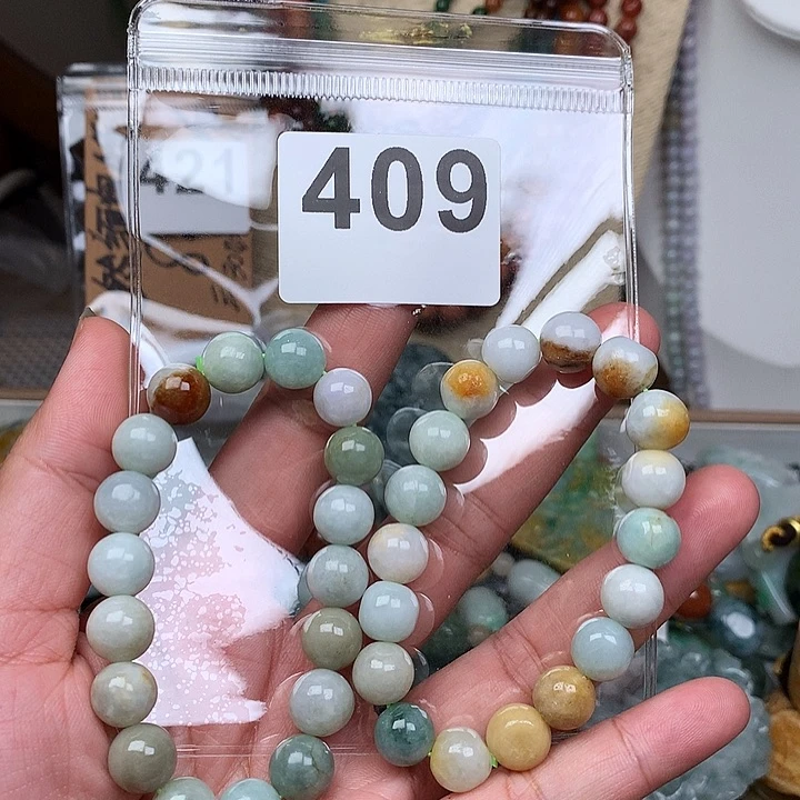 翡翠未镶嵌颈饰紫**主翡翠