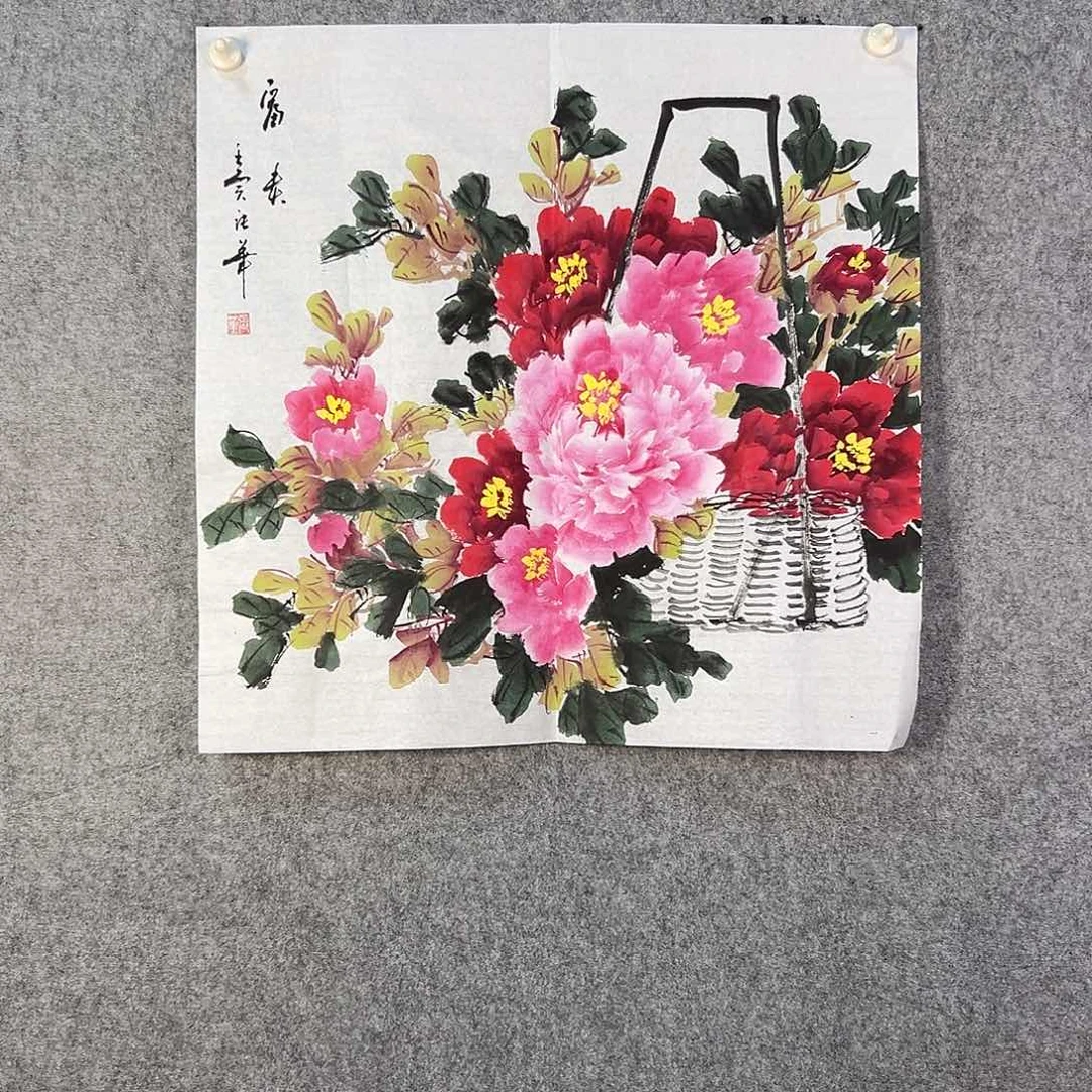 国画094 花鸟在此鸣叫的日子