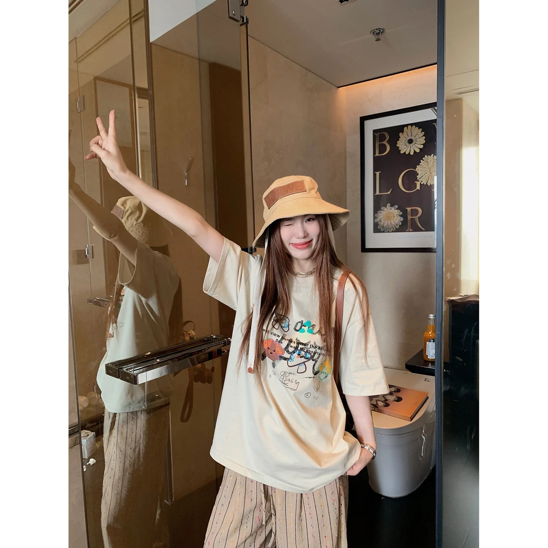 小君君布兰妮 奇妙汪星人/独家原创设计感童趣印花T250244