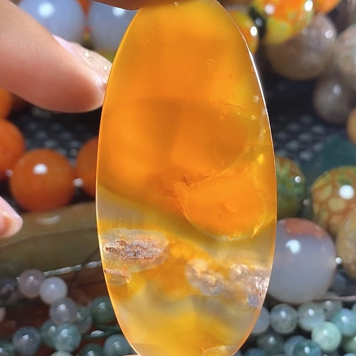 玛瑙/玉髓未镶嵌颈饰