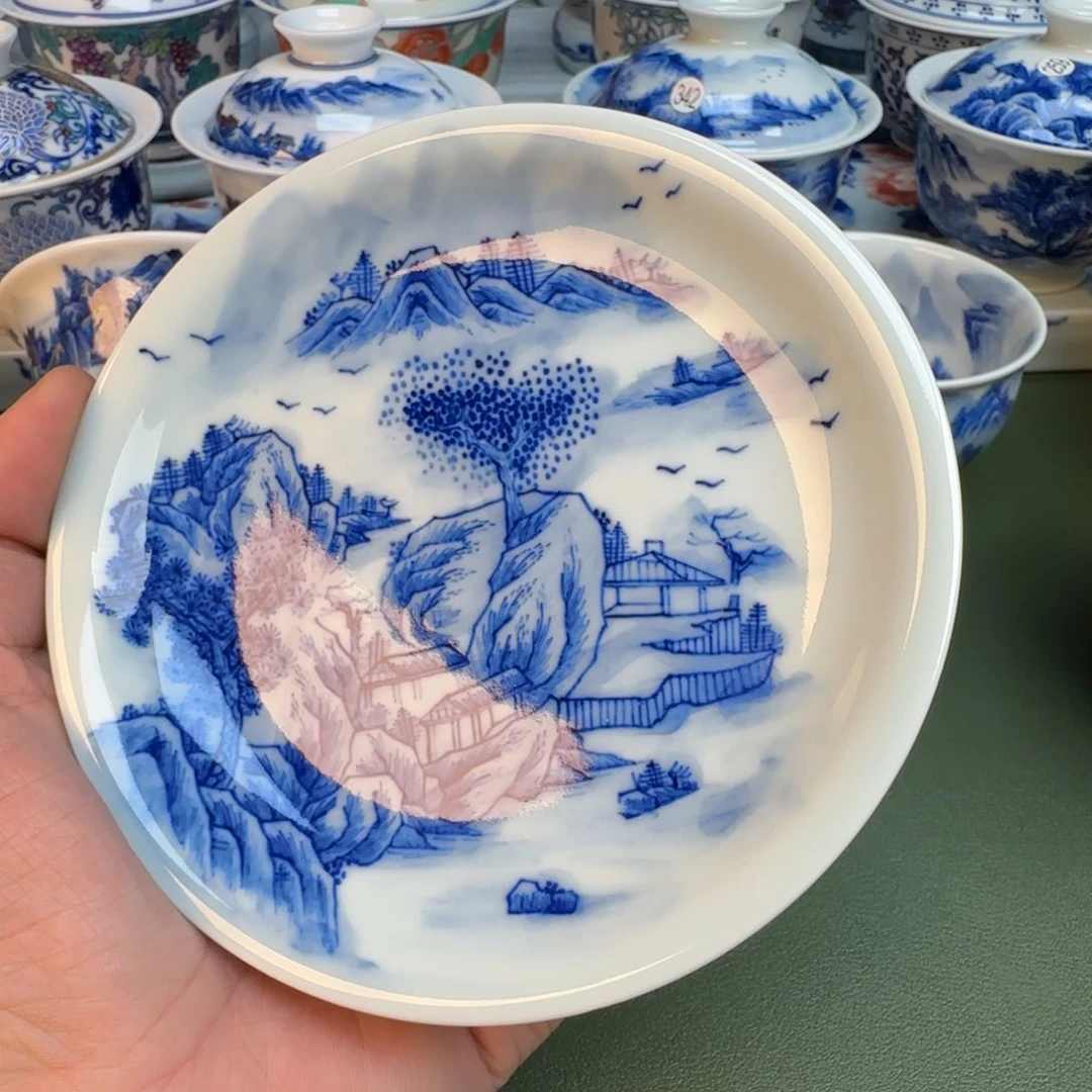 陶纯手工纯手绘茶具355
