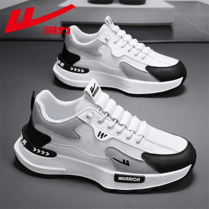 回力男鞋冬季新款百搭时尚潮流运动休闲鞋男士轻便防滑耐磨跑步鞋