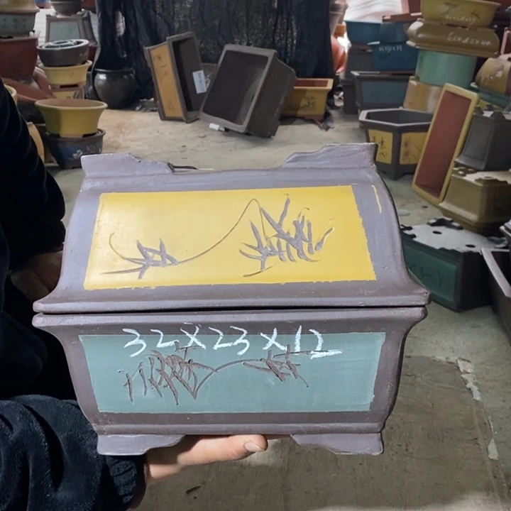 紫砂花盆紫砂紫砂