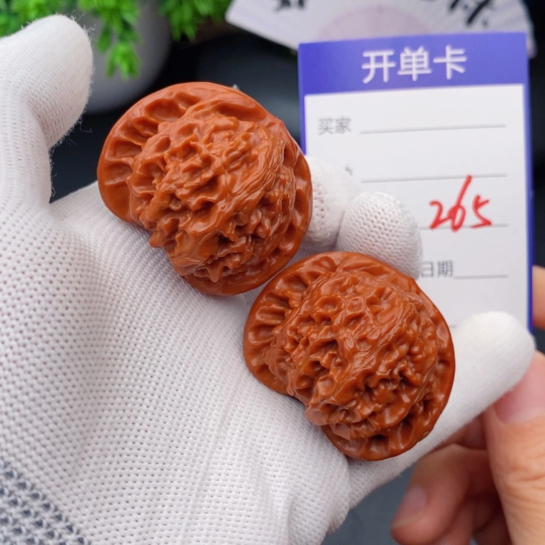 文玩核桃把件40宫灯265