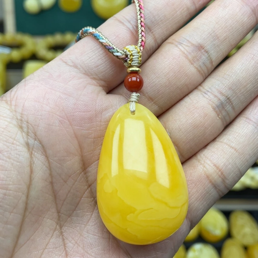 琥珀裸石未镶嵌琥珀蜜蜡