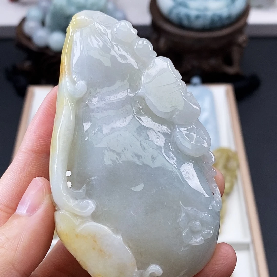 翡翠未镶嵌颈饰缅甸翡翠a货