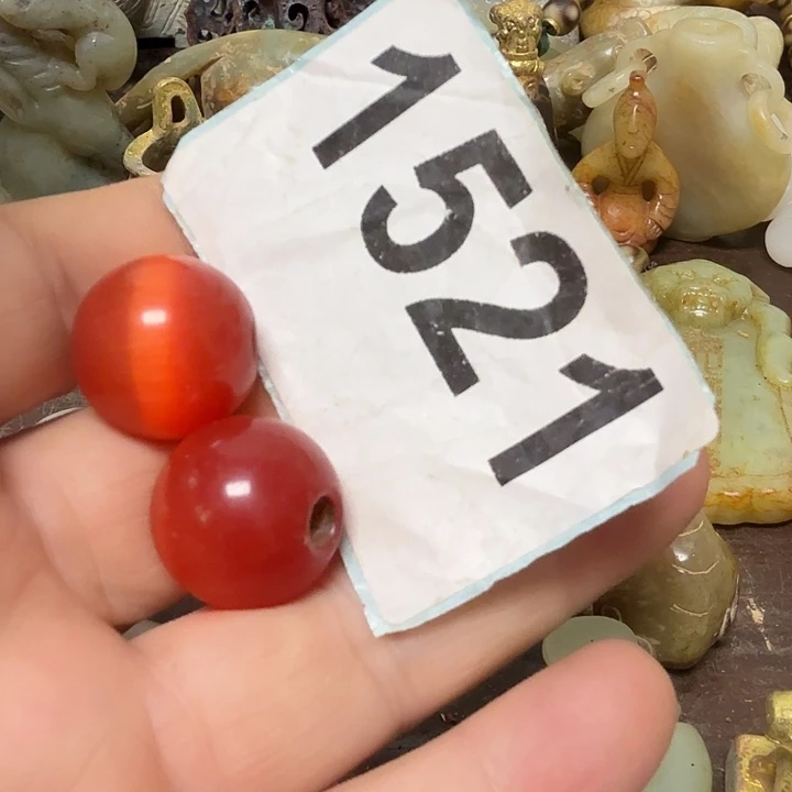 三***米玛瑙/玉髓未镶嵌颈饰